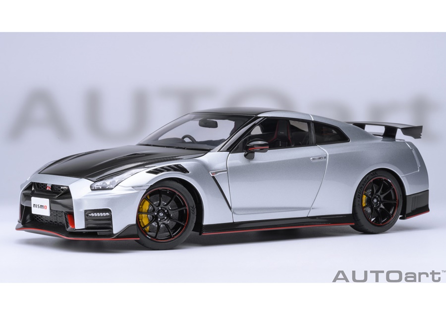 AUTOART 1:18 Nissan GT-R (R35) NISMO 2022 Special edition (ultimate metal silver) 77503