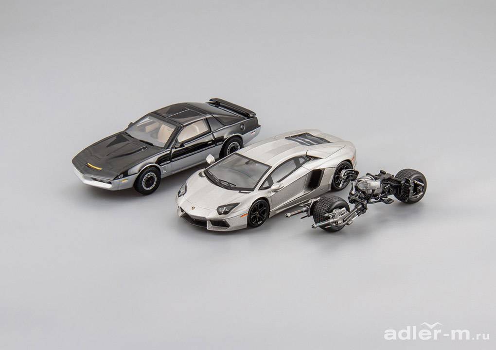 HOT WHEELS ELITE 1:43 Набор моделей-киногероев BCK06,X5496,BCT87