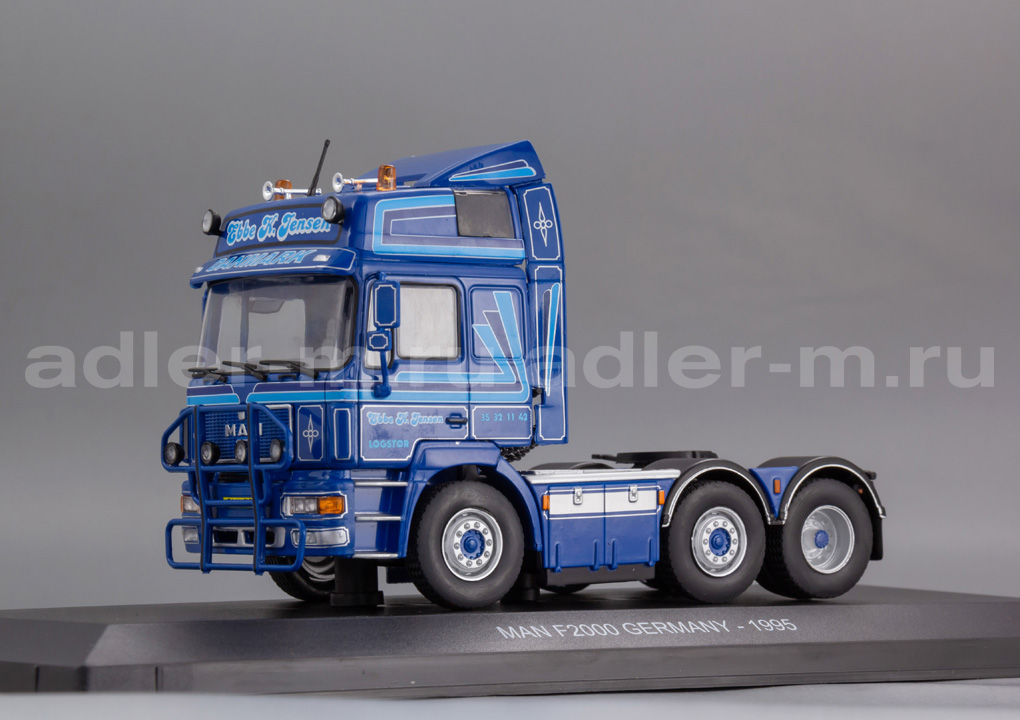 HACHETTE 1:43 MAN F2000 - 1995 (blue with decor) G1470013
