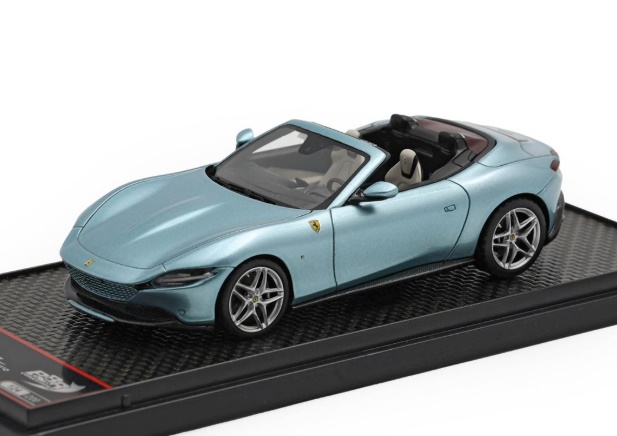 BBR MODELS 1:43 Ferrari Roma Spider open - 2020 (celeste trevi) BBRC282A