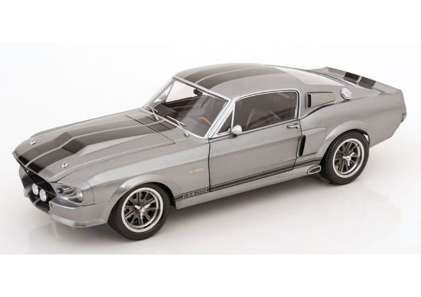 KK SCALE 1:12 Ford Mustang Shelby GT500 Eleanor - 1967 (Gone in 60 Seconds look-a-like) (greymet./black) KKDC120171