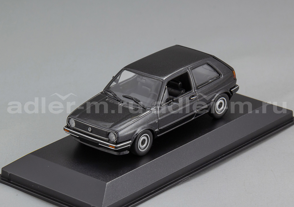 MINICHAMPS (MAXICHAMPS) 1:43 Volkswagen Golf – 1985 (black met) 940054101