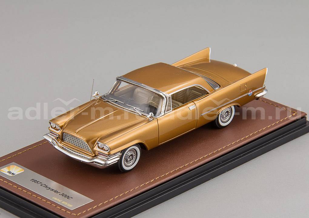 GLM 1:43 Chrysler 300C Hardtop - 1957 (gold) GLM130702