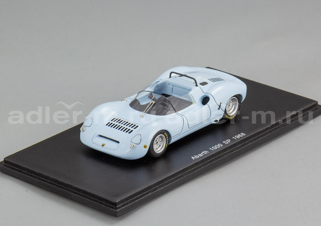 SPARK 1:43 Abarth 1000 Spyder 1968 (blue) S1331