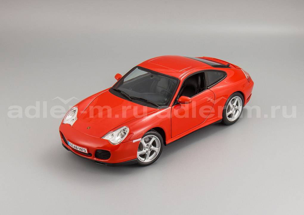 MAISTO 1:18 Porsche 911 Carrera 4S (996) (red) M-31628R