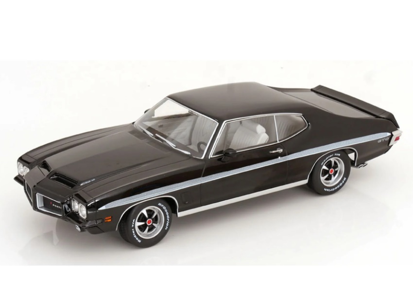 KK SCALE 1:18 Pontiac LeMans GTO - 1972 (black) KKDC181351