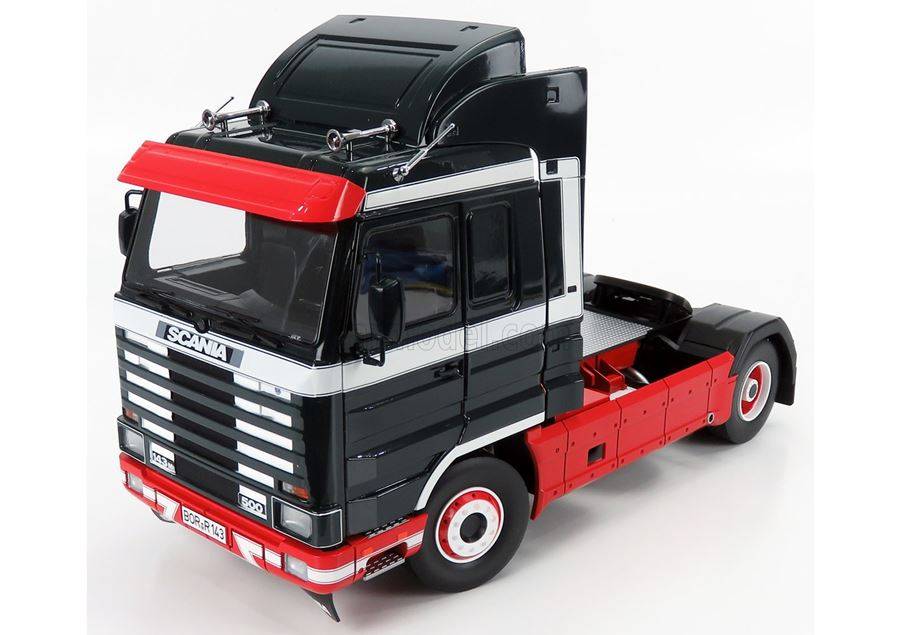 ROAD KINGS 1:18 Scania 143 Streamline 1992 (darkgreen/white/red) RK180102