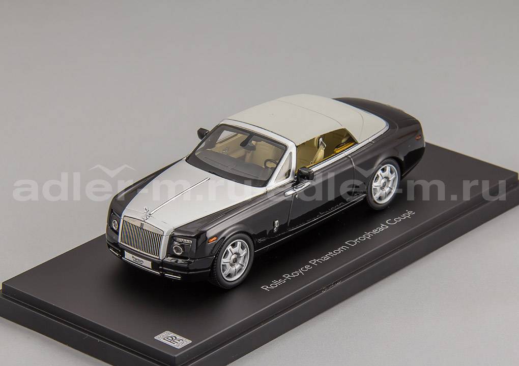KYOSHO 1:43 Rolls-Royce Phantom Drophead Coupe (diamond black) 05532DBK