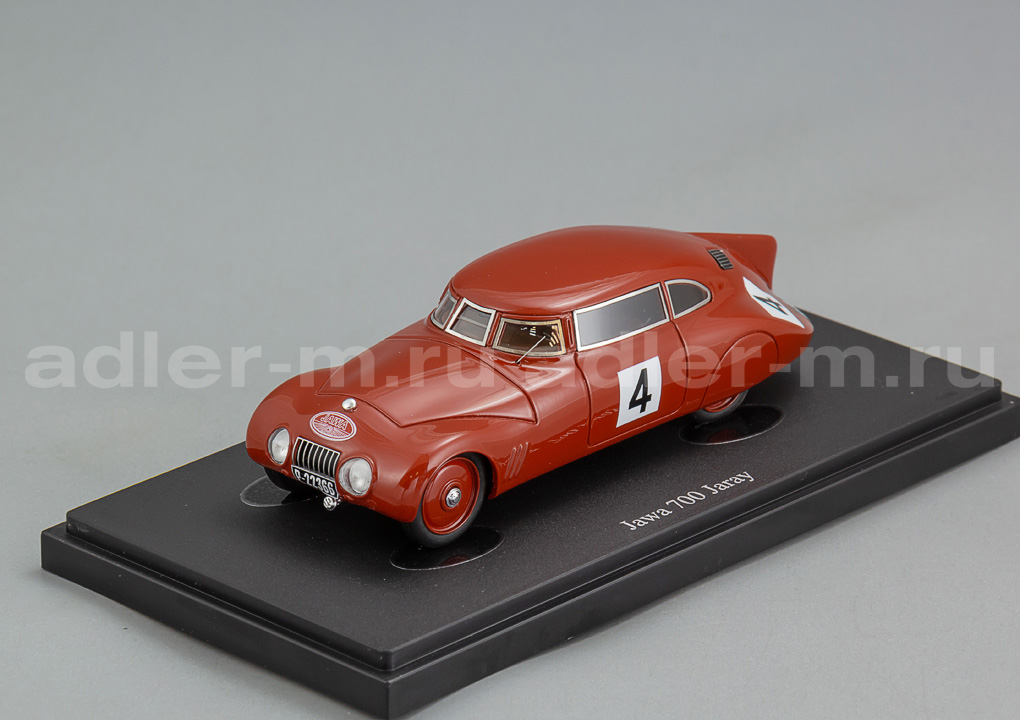 AUTOCULT 1:43 Jawa 700 Jaray Prototype "4" - (CZ 1934) (red) ATC06067