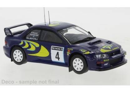 IXO 1:43 Subaru S5 WRC #4 RAC Rally 1997 25th RAC Anniversary Edition, K.Eriksson/S.Parmander RAC390B