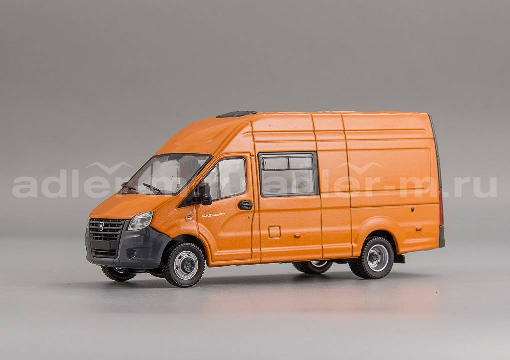 НАШ АВТОПРОМ 1:43 Горьковский автомобиль Некст A32R32 (оранжевый) H655