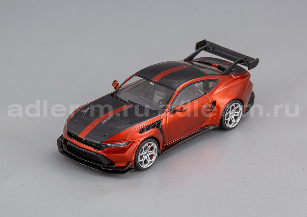 IXO 1:43 Ford Mustang GTD - 2025 (darkred) MOC344