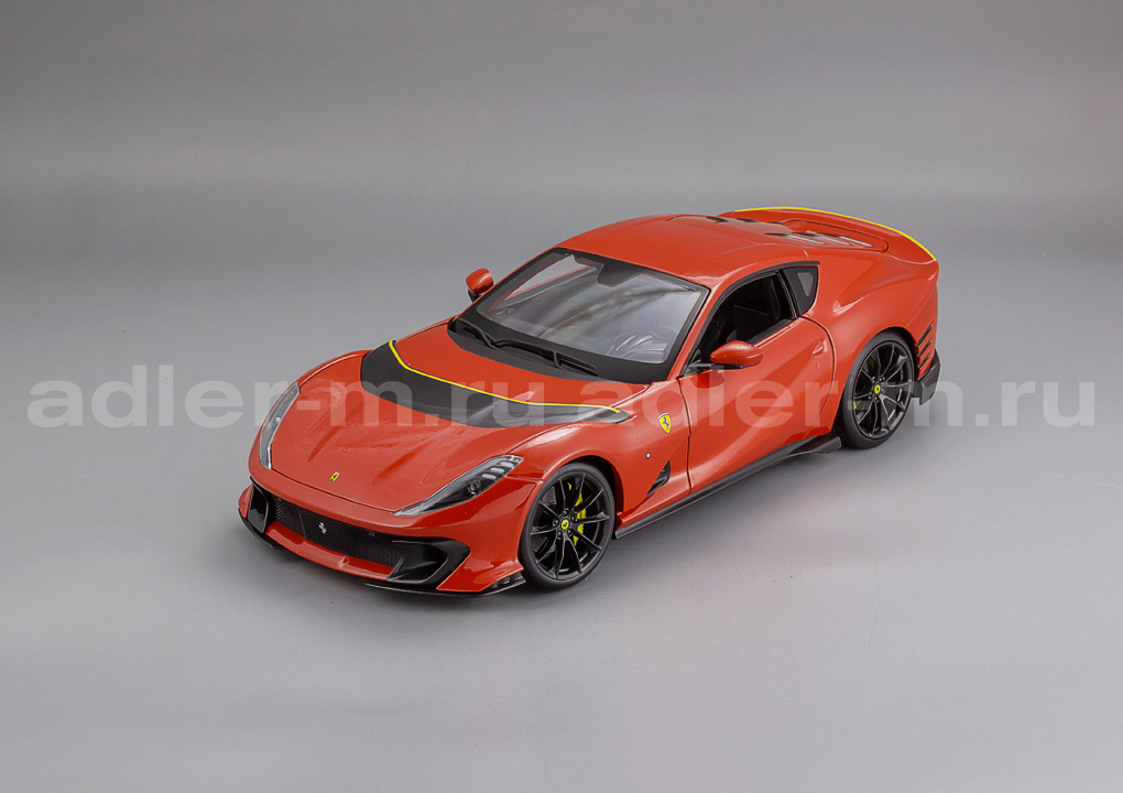 BBURAGO 1:18 Ferrari 812 Competizione - 2021 (rosso corsa) BU18-16019