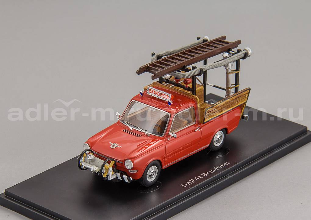 AUTOCULT 1:43 DAF 44 Brandweer (Netherland 1971) (red) ATC12015