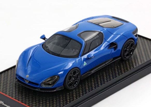 BBR MODELS 1:43 Alfa Romeo 33 Stradale - 2025 (blu reale) BBRC317F