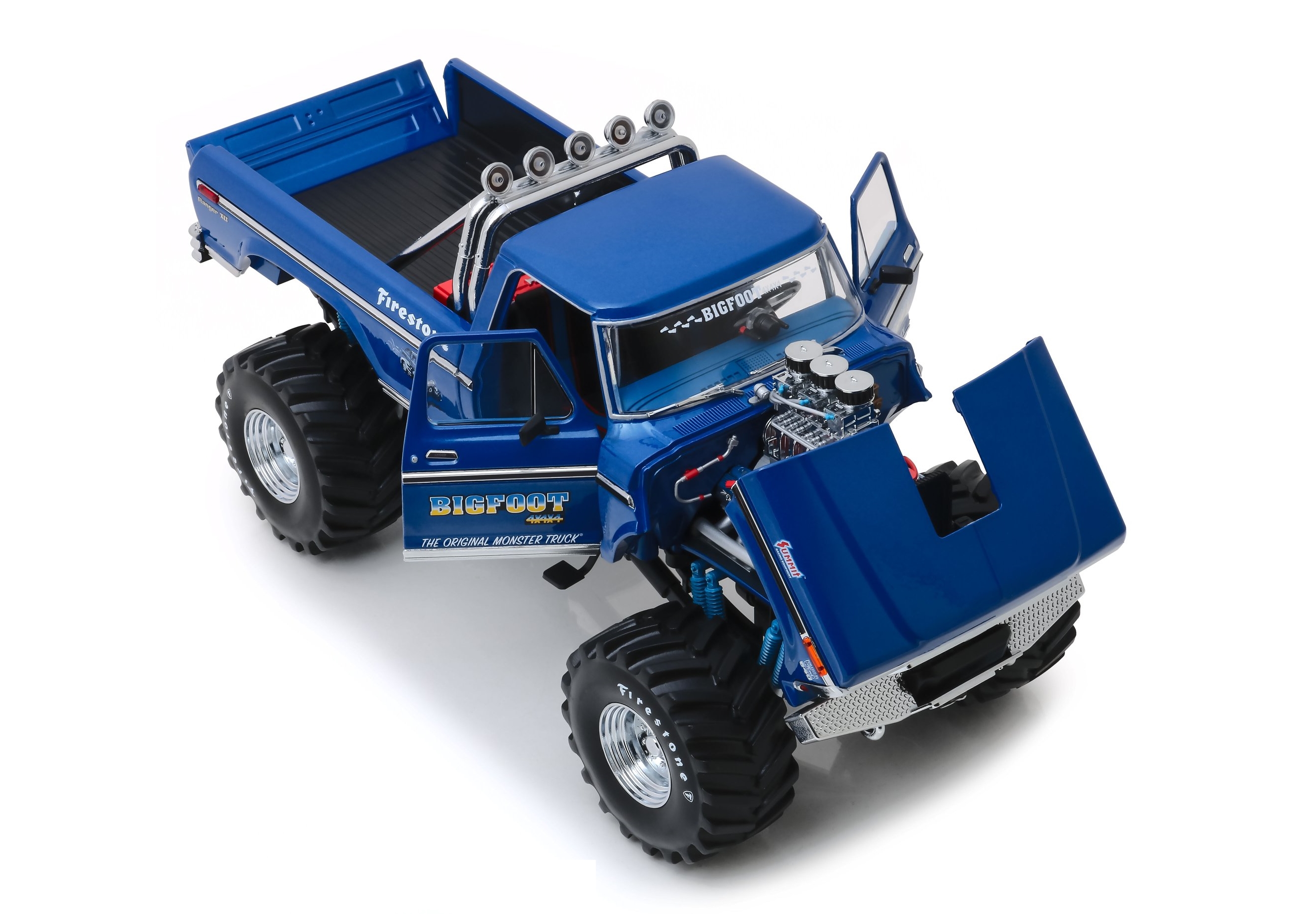 GREENLIGHT 1:18 Ford F-250 Monster Truck with 66-Inch Tires Bigfoot - 1974 13541