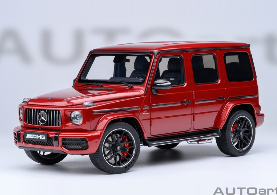 AUTOART 1:18 Mercedes-AMG G63 - 2019 (designo cardinal red metallic) 76353
