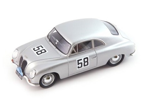 AUTOCULT 1:43 DKW F91 Sportwagen "Semperit Rallye 57" (Germany 1954) (silver) ATC02036-2