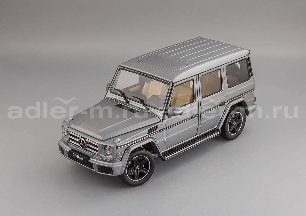 iScale 1:18 Mercedes-Benz G-Class (W463) 2015 (platingrey magno) 11800 0000 041