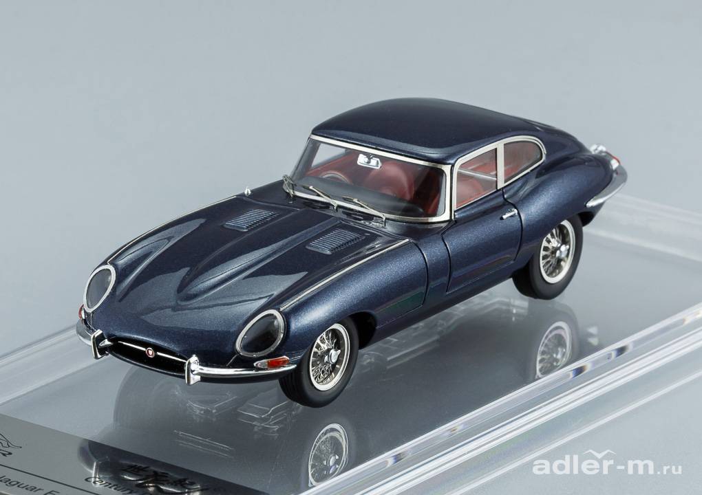 CENTURY DRAGON 1:43 Jaguar E-Type Series 1 Coupe 1961 (indigo) CDJG-1004D