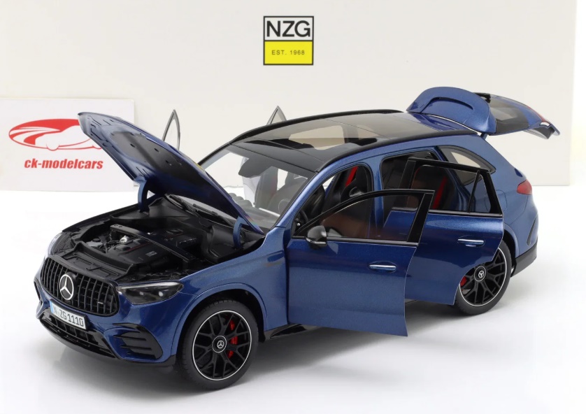 NZG 1:18 Mercedes-AMG GLC 63 - 2026 (spectral blue) NZG1110-21