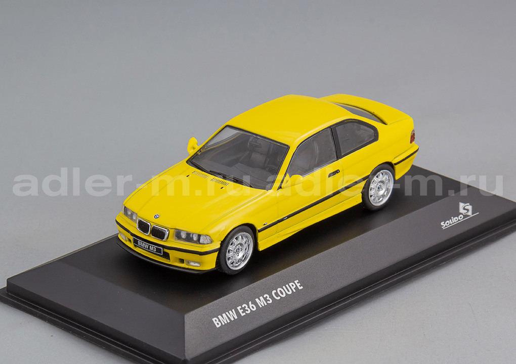 SOLIDO 1:43 BMW E36 Coupe M3 - 1999 (yellow) S4315203
