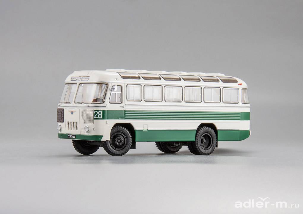 DIP MODELS 1:43 Павловский Автобус 652Б, маршрут "Ивдель - пос. Северный" 165221