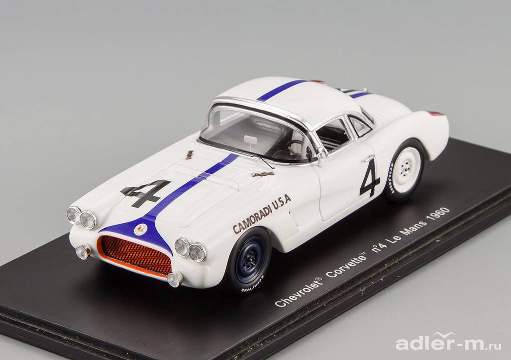 SPARK 1:43 Chevrolet Corvette #4 LM 1960 L.Lilley - F.Gamble S1540