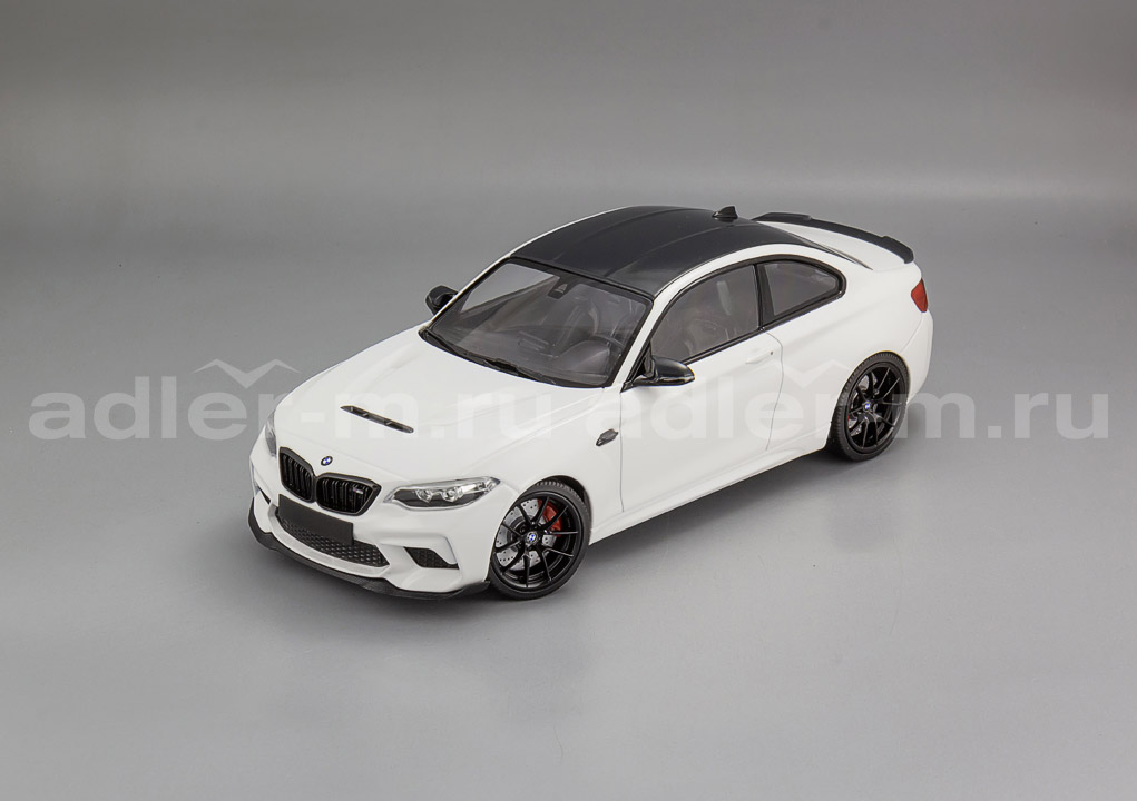 MINICHAMPS 1:18 BMW M2 CS - 2020 (white with black wheels) 155021025