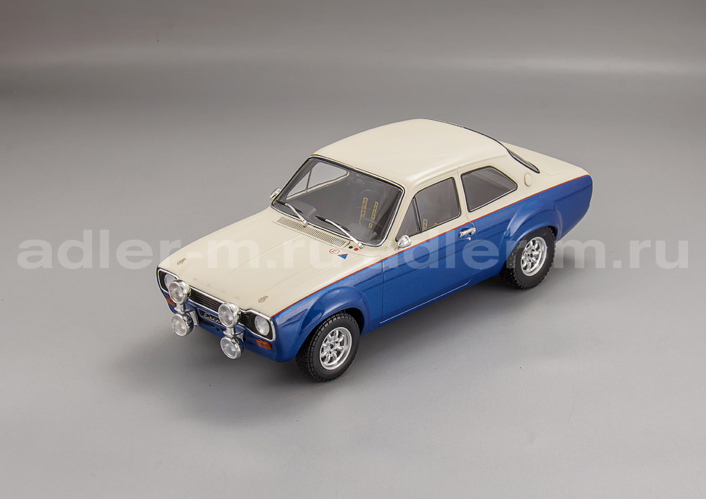 IXO 1:18 Ford Escort MK1 RS 1600 - 1974 (white/blue) CMC124