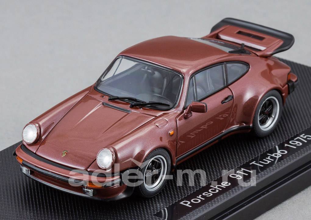 EBBRO 1:43 Porsche 911 Turbo 1975 (brown metallic) 43754