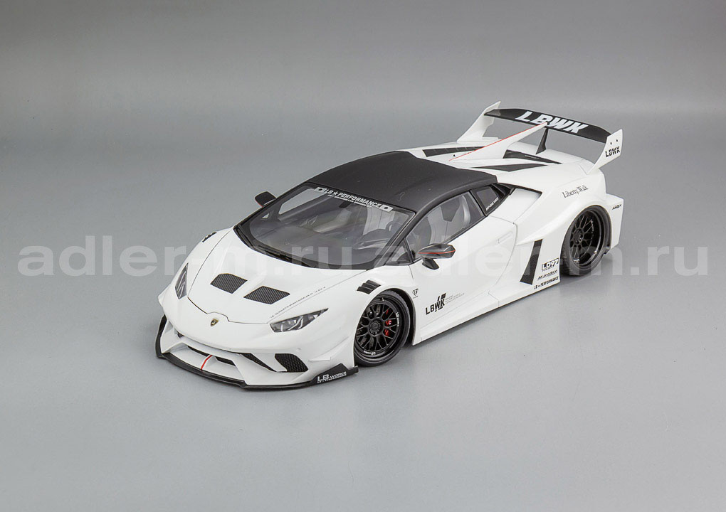 AUTOART 1:18 Lamborghini Huracan GT Liberty Walk LB Silhouette (white) 79125
