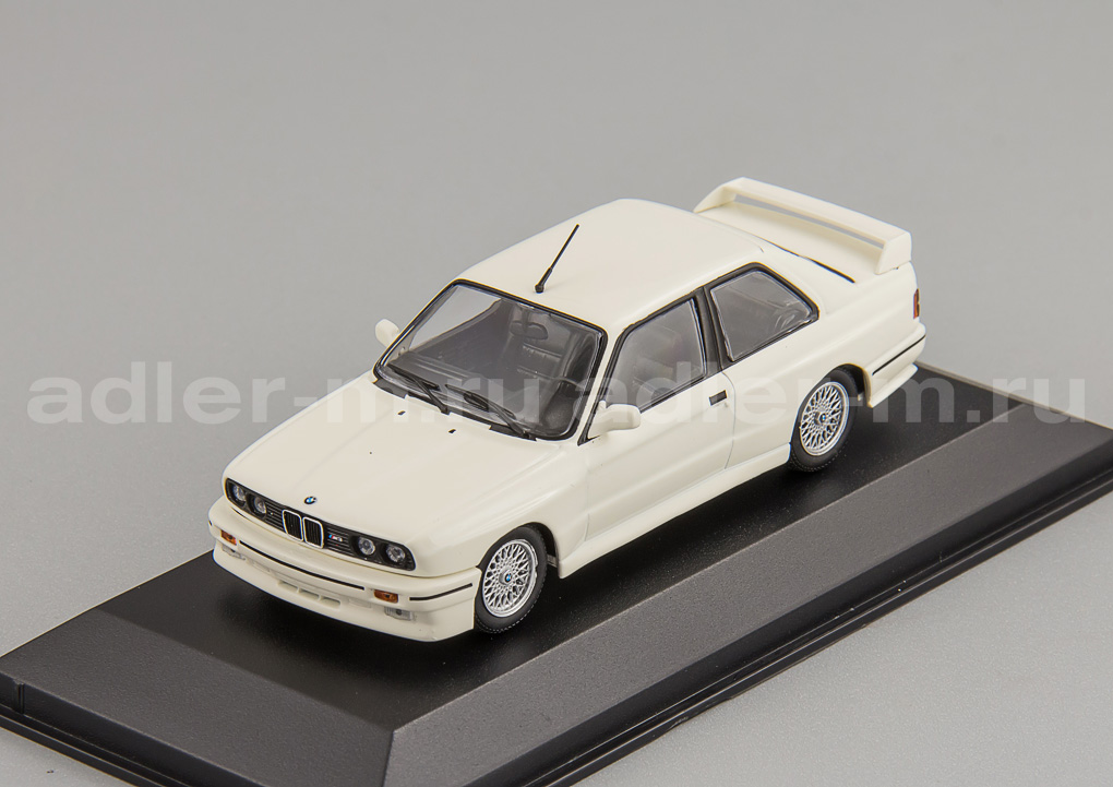 MINICHAMPS (MAXICHAMPS) 1:43 BMW M30 (E30) - 1987 (white) 940020301