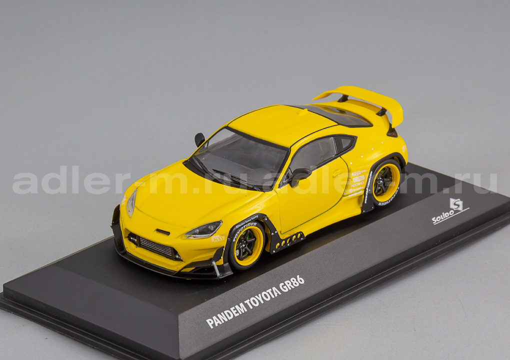 SOLIDO 1:43 Toyota GR86 PANDEM (yellow) S4315101