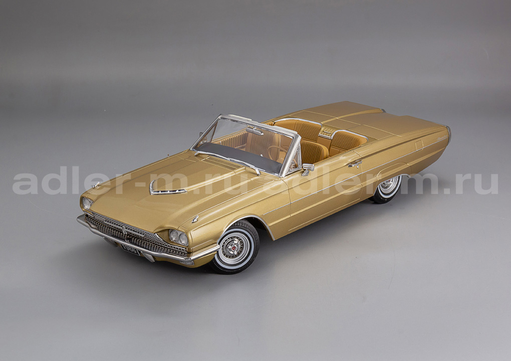 KK SCALE 1:18 Ford Thunderbird Convertible - 1966 (gold metallic) KKDC181342