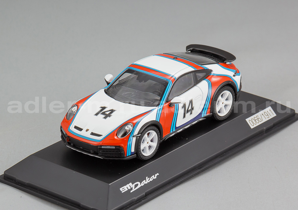 SPARK 1:43 Porsche 992 Dakar "Martini Livery" WAP0200030PDKM
