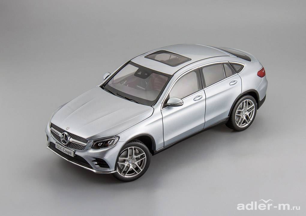 iScale 1:18 Mercedes-Benz GLC Coupe (C253) (diamant silver) B66960804