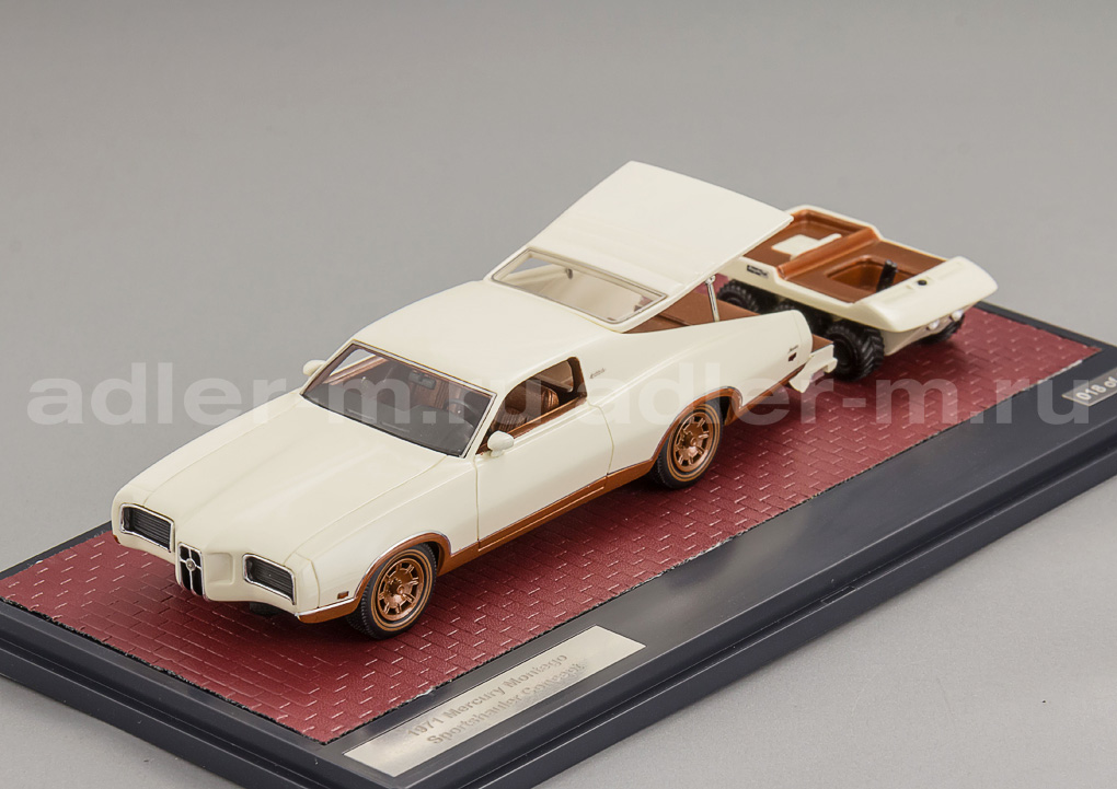 MATRIX 1:43 Mercury Montego Sportshauler concept - 1971 (white) MX51304-011