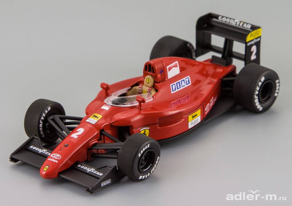 HOT WHEELS ELITE 1:43 Ferrari 641/2 Portugal GP N.Mansell X5519