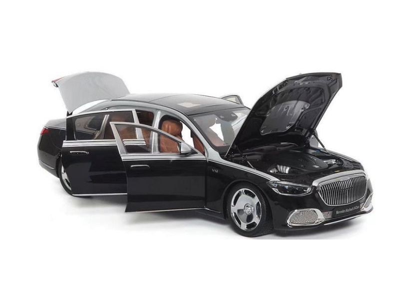 ALMOSTREAL 1:18 Mercedes-Maybach S-Class S680 2021 (black / silver) ALM820120