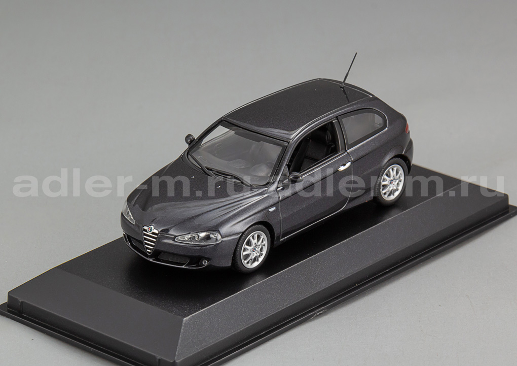 MINICHAMPS (MAXICHAMPS) 1:43 Alfa Romeo 147 - 2005 (black) 940120561