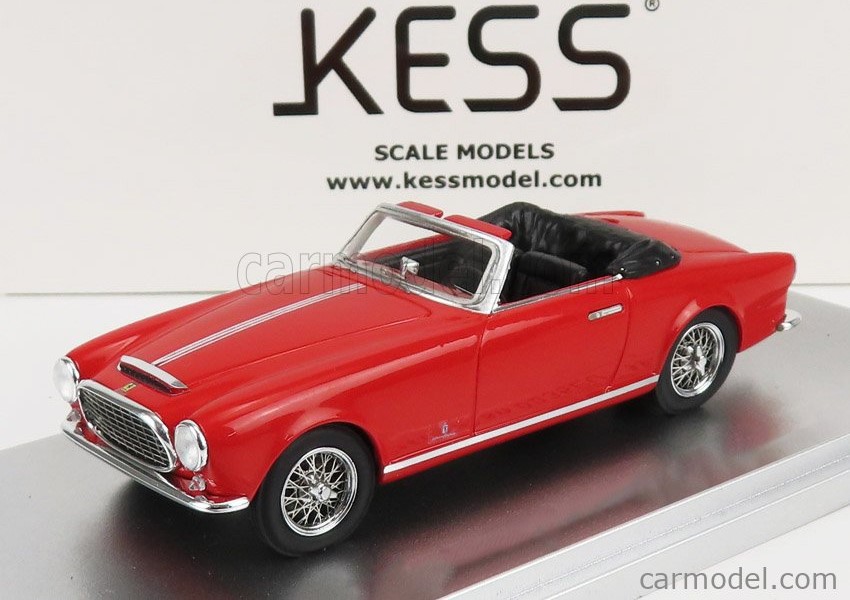 KESS SCALE MODELS 1:43 Ferrari 212 Inter Cabriolet sn0235EU - 1952 (open) (red) KE43056261