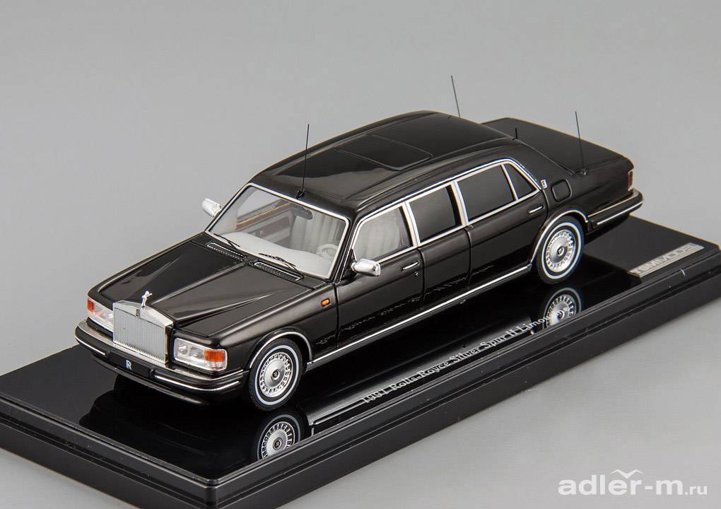 TRUESCALE MINIATURES 1:43 Rolls-Royce Silver Spur Limousine 1991 (black) TSM124372