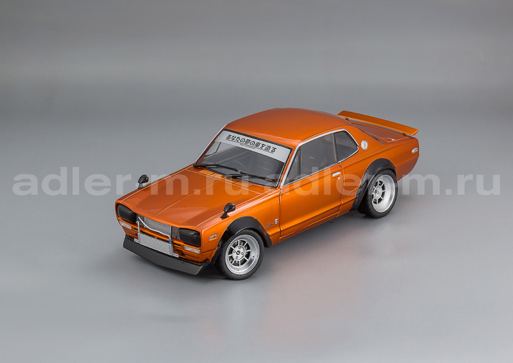 SOLIDO 1:18 Nissan Skyline (C10) HAKOSUKA (orange met.) S1813003