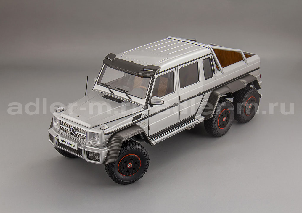AUTOART 1:18 Mercedes-AMG G 63 6x6 2013 (silver) 76301