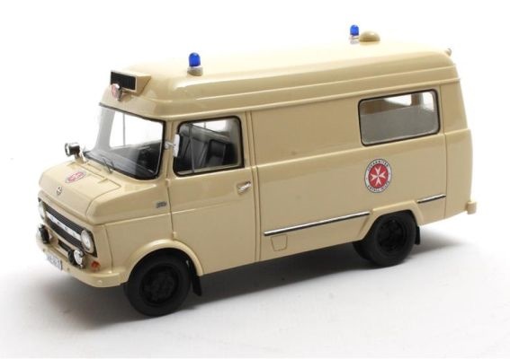 MATRIX 1:43 Opel Blitz Ambulance "Johanniter Aalen" 1965-1975 MX51502-032
