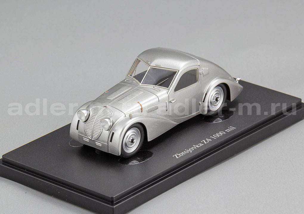 AUTOCULT 1:43 Zbrojovka Z4 1000 mil - (CZ 1934) (silver-metallic) ATC02031