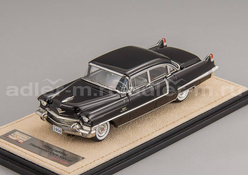GLM (STAMP MODELS) 1:43 Cadillac Fleetwood Sixty Special - 1956 (black) STM56202