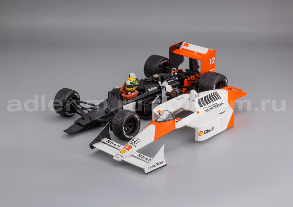 WERK83 1:18 McLaren MP4/4 #12 Winner British GP Formula 1 World Champion 1988 Ayrton Senna W18056002