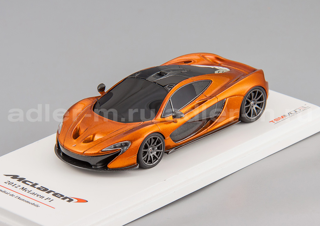 TRUESCALE MINIATURES 1:43 McLaren P1 Mondial de l'Automobile 2012 TSM134320